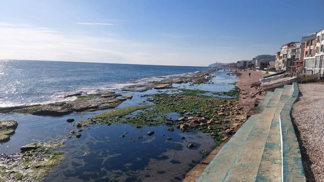 Marmara'da korkutan görüntü: Deniz 25 metre çekildi! Deprem habercisi mi? Uzmanı yanıtladı 9